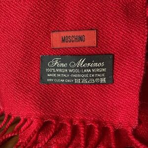 Moschino Wool Scarf